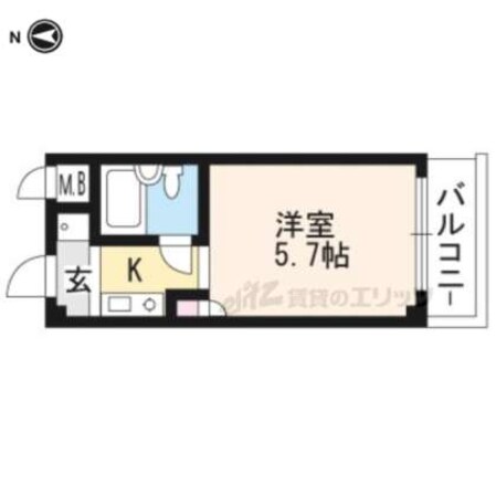 アーネストマンションⅠの物件間取画像